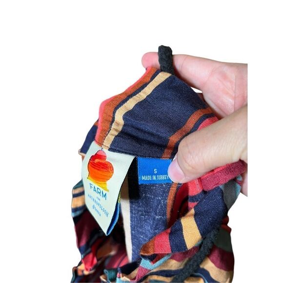 Anthropologie Farm Rio Striped Wide-Leg Pants Size S - Picture 8 of 9